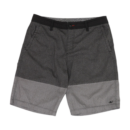 Black Striped Active Shorts