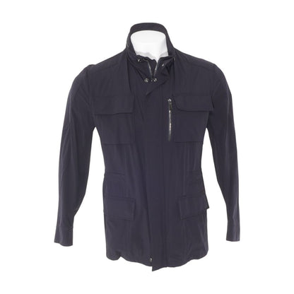 Navy Polyamide Rain Jacket
