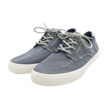 Navy Lace-Up Casual Shoes