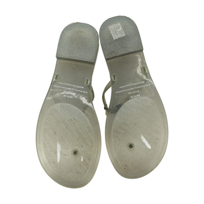 Gray Flip-Flop Sandals