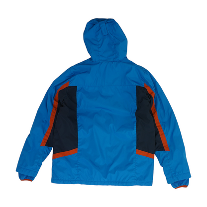 Blue Husky Color Block Jacket