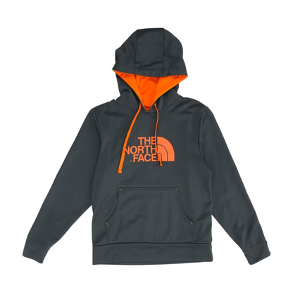 Gray Solid Hoodie Pullover
