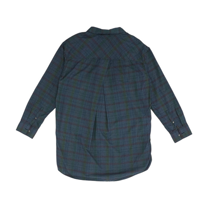 Blue Plaid Button Down