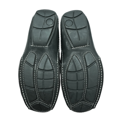 Black Slip-On Dress Shoes
