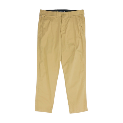 Khaki Straight Pants