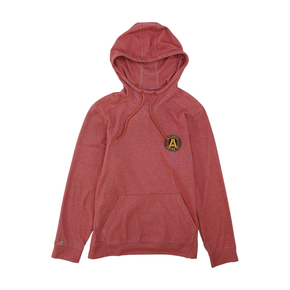 Red Atlanta United FC Solid Hoodie Pullover