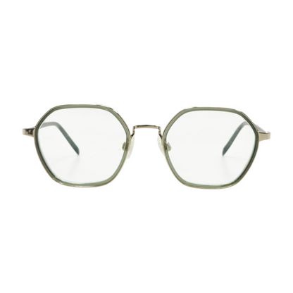 Silver Levins M Geometric Prescription Eyewear