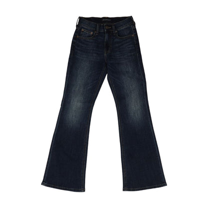 Blue Short High Rise Jeans