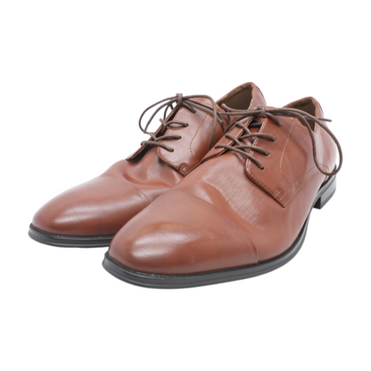 Brown Lace-Up Dress Shoes