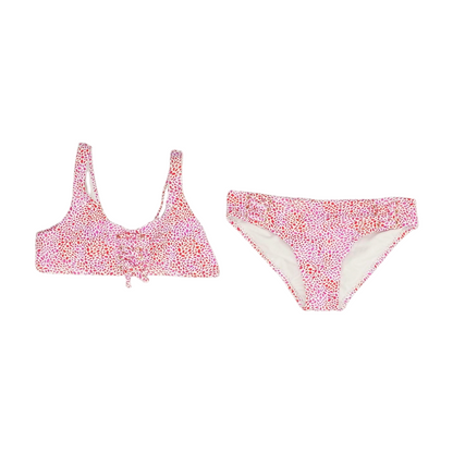Pink Print Swim Set
