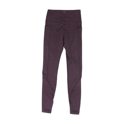 Burgundy Active Leggings