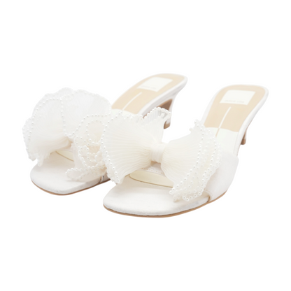 Dolce Vita White Heels – Image 2