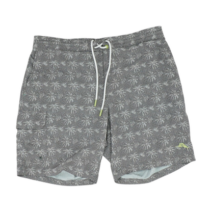 Gray Tropical Swim Bottom