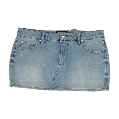 Blue Mini Skirt