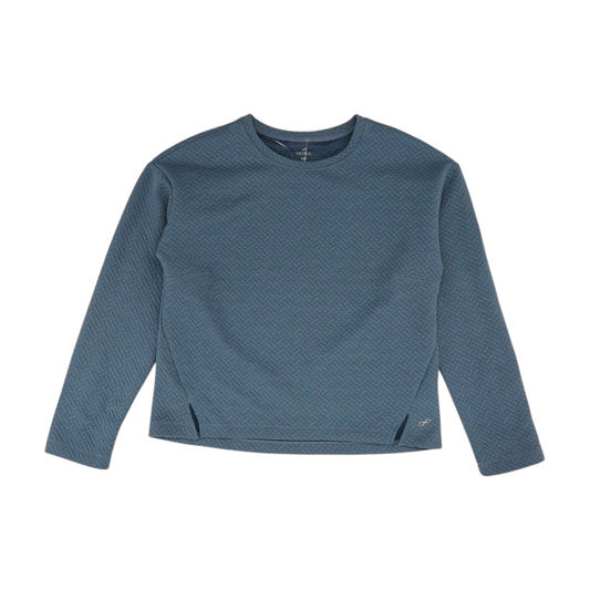 Blue Print Sweatshirt Pullover