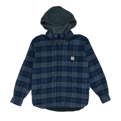 Navy Plaid Jacket