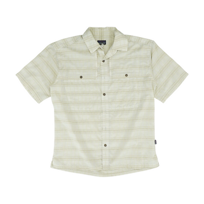 Green Plaid Short Sleeve Button Down