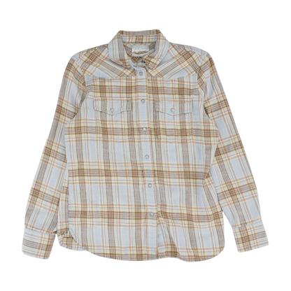 Multi Plaid Flannel Button Down