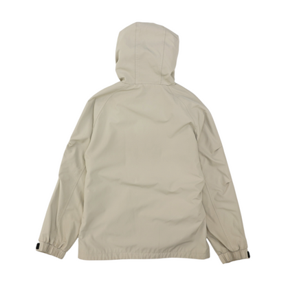 Beige Solid Jacket
