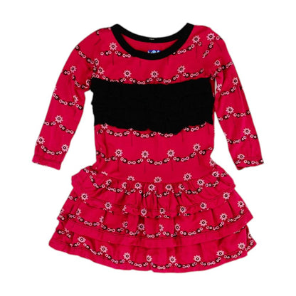 Pink Floral Dress