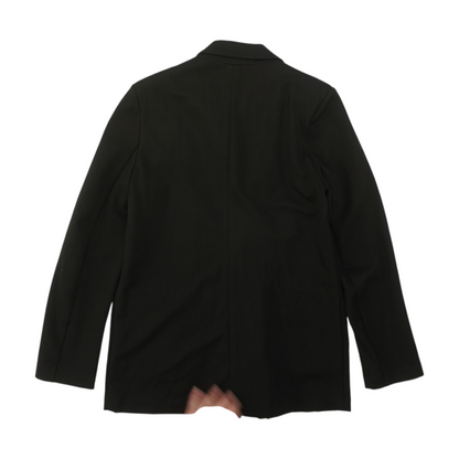 Black Solid Blazer