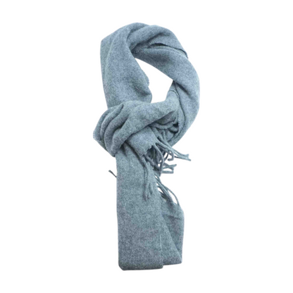 Gray Wool Scarf
