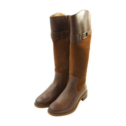 Brown Knee-High Boots