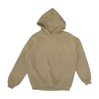 Beige Hoodie Pullover