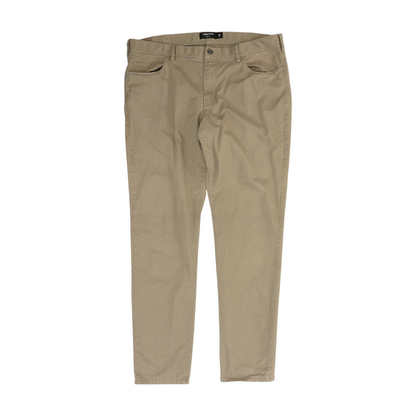 Brown Slim Pants