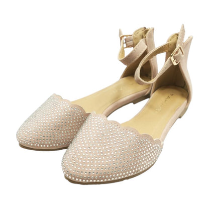 Crown Pink Flats