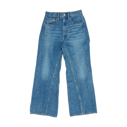 Blue Wide Leg Jeans