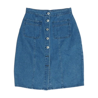 Blue Mini Skirt
