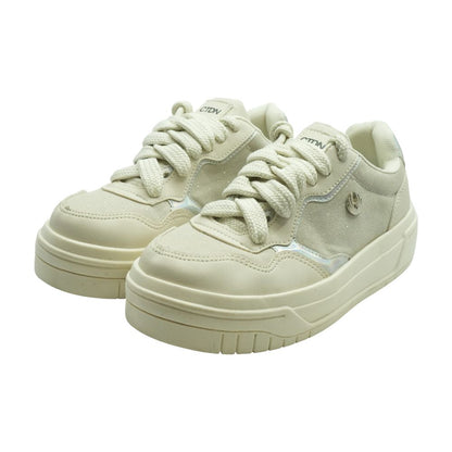 White Boat Shoe Flats