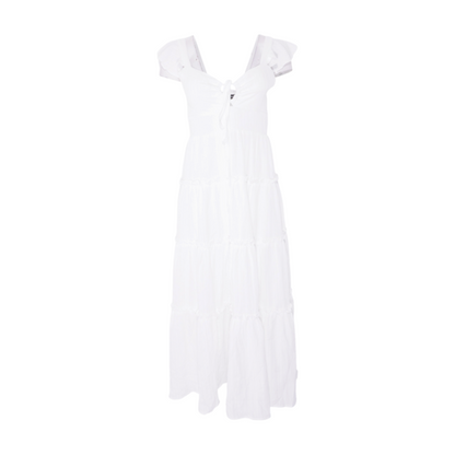 White Midi Dress