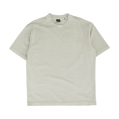 Beige Solid T-Shirt