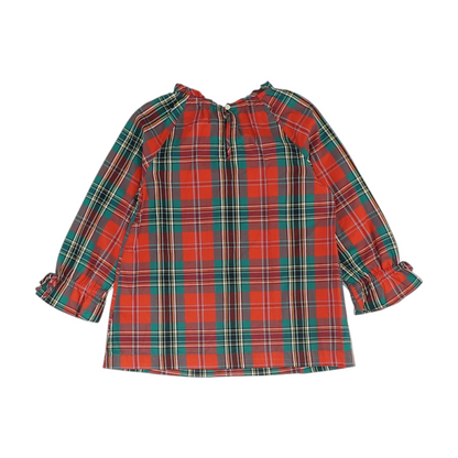 Multi Plaid Blouse