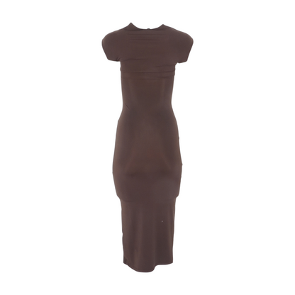 Brown Midi Dress