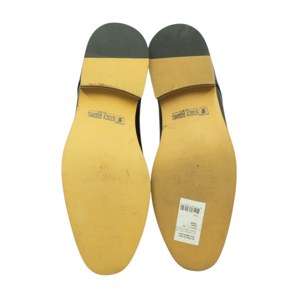 Black Lace-Up Dress Shoes