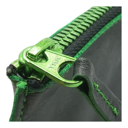 Marvelous Pouch in Black and Green