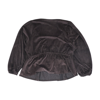 Brown Plus Blouse
