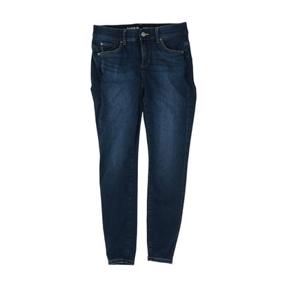 Blue Plus Mid Rise Skinny Leg Jeans