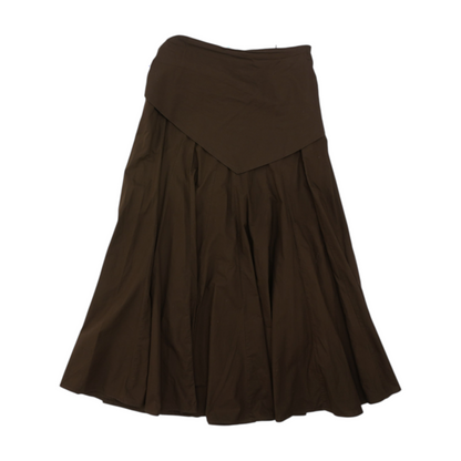 MNG Brown Midi Skirt – Image 1