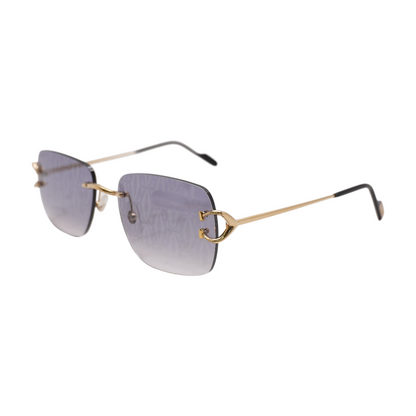Gold CT0330S Rectangle Sunglasses