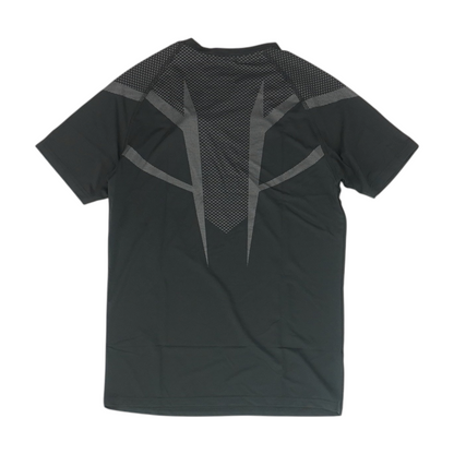 Black Solid Active T-Shirt
