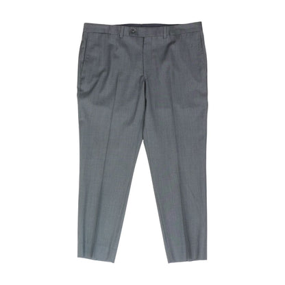 Charcoal Solid Dress Pants