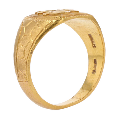 22K Yellow Gold Fashion Ring