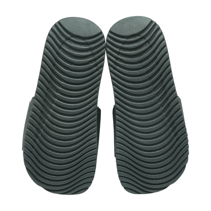 Black Athletic Slides Shoes