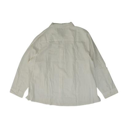 White Plus Button Down