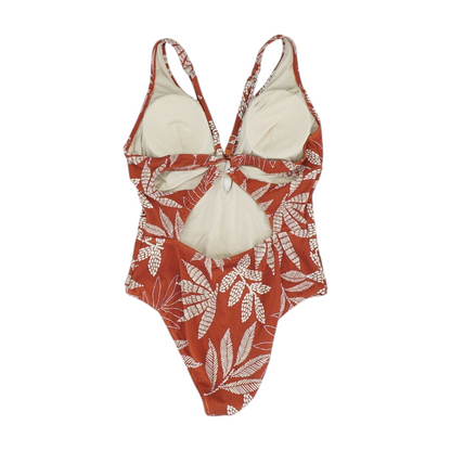 Red Tropical One-Piece