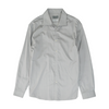 Gray Solid Long Sleeve Button Down